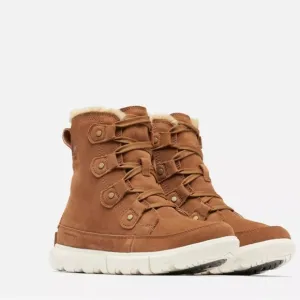 Sorel Explorer Next Joan WP Boots Waterproof Insulated Velvet Tan Fwan