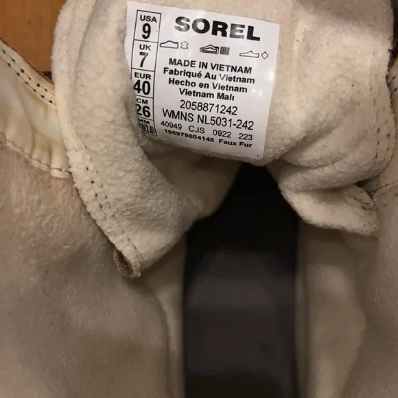 Sorel Explorer Next Joan WP Boots Waterproof Insulated Velvet Tan Fwan