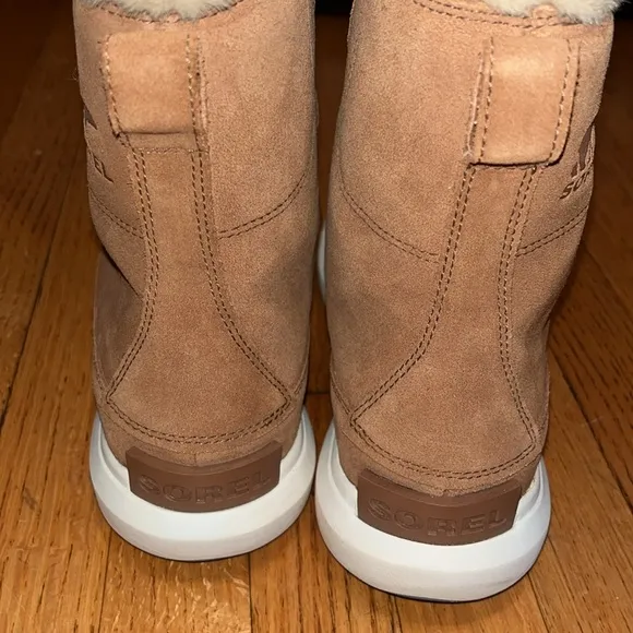 Sorel Explorer Next Joan WP Boots Waterproof Insulated Velvet Tan Fwan