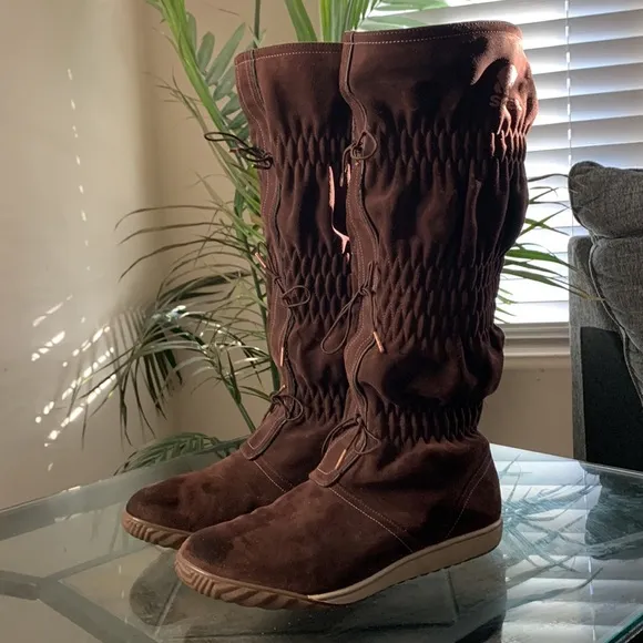 🔥SOREL🔥 Firenzy Suede High Boots