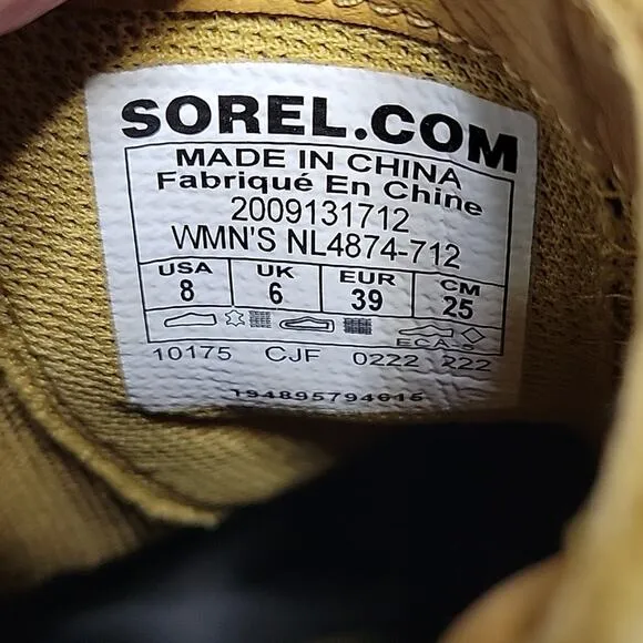 Sorel Hi-Line Heel Chelsea Waterproof Suede Boots Womens Size 8 NEW
