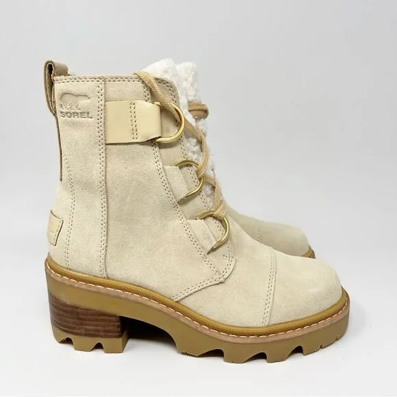 Sorel Joan Fur Lace Boots