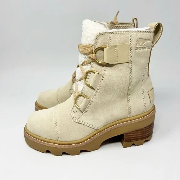 Sorel Joan Fur Lace Boots