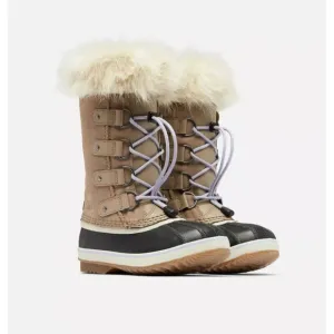 Sorel Joan of Arctic Kids US 7 Beige Suede Waterproof Winter Boots NY1966-264