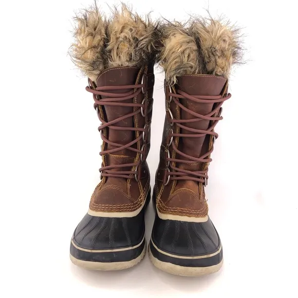 Sorel Joan of Arctic Premium Leather Winter Snow Boots 10