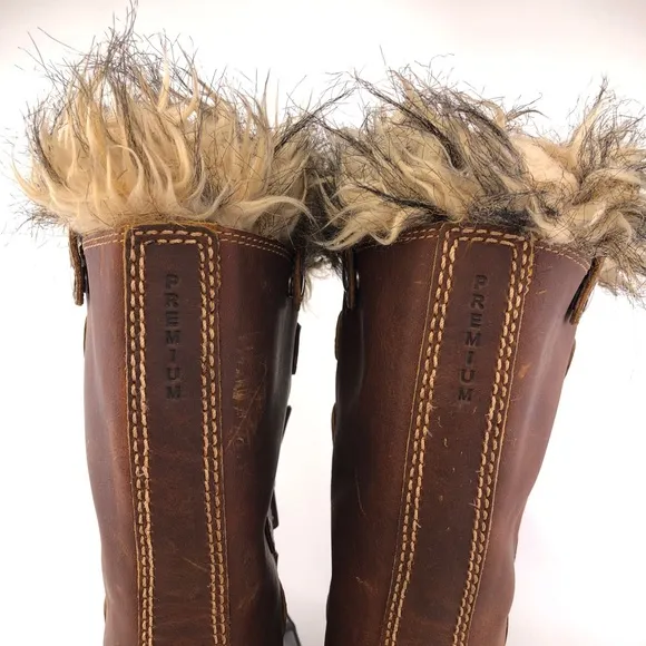 Sorel Joan of Arctic Premium Leather Winter Snow Boots 10