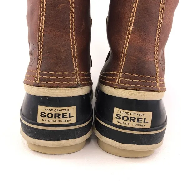 Sorel Joan of Arctic Premium Leather Winter Snow Boots 10