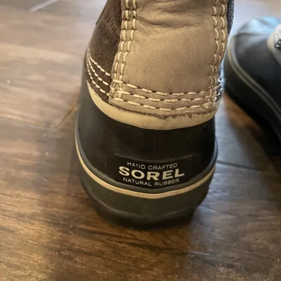 SOREL Joan of Arctic Suede Faux Fur Waterproof Boot Brown Womens 10 NEW no box