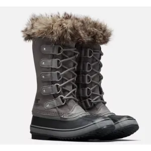 SOREL Joan of Arctic Suede Faux Fur Waterproof Boot Brown Womens 10 NEW no box