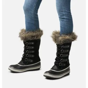 Sorel Joan of Arctic Women's Snow Boots - Black, Faux Fur Size 8‎ US