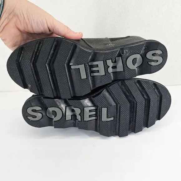 Sorel Joan of Arctic II Hidden Wedge Ankle Boots Gray 9