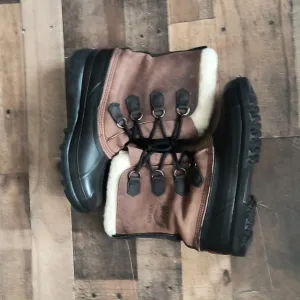 Sorel Kaufman Bighorn Insulated Winter Snow Boots Sz 10 Men