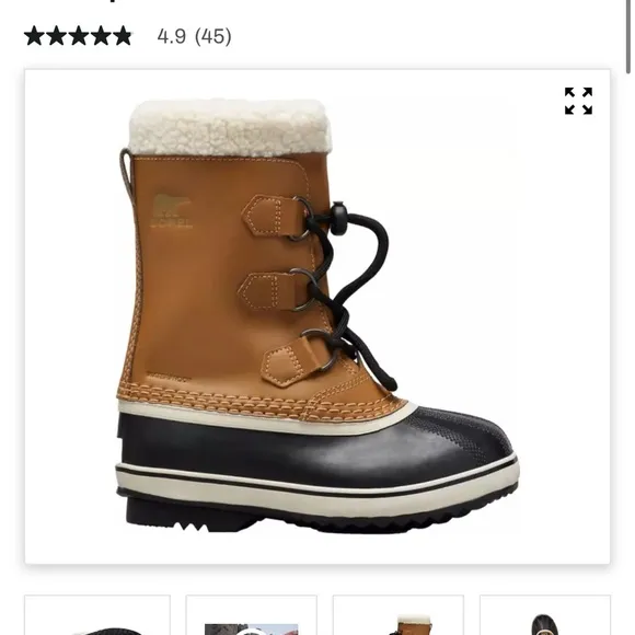 Sorel Kids Yoot Pac TP Insulated Waterproof Winter Boots