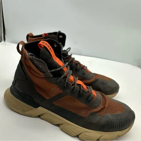 Sorel Kinetic Rush Mid Mens 12 Hiking Boots Shoes Sneaker Ankle Waterproof