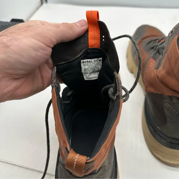 Sorel Kinetic Rush Mid Mens 12 Hiking Boots Shoes Sneaker Ankle Waterproof