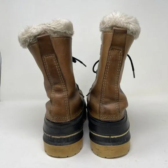Sorel Men's Buffalo Kaufman Insulated Wool Lined Snow Duck Boots Size 8