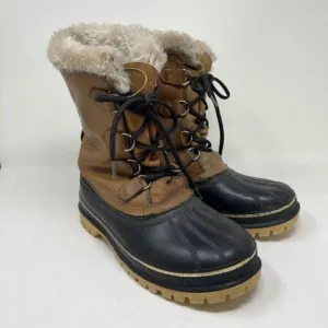 Sorel Men's Buffalo Kaufman Insulated Wool Lined Snow Duck Boots Size 8