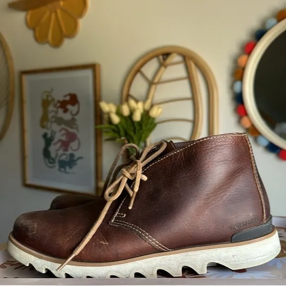 Sorel Men’s Kezar Chukka Leather Boots Size US 8