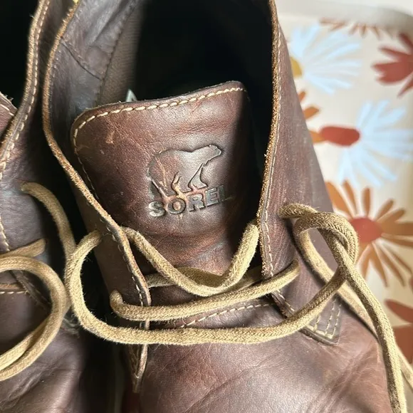 Sorel Men’s Kezar Chukka Leather Boots Size US 8