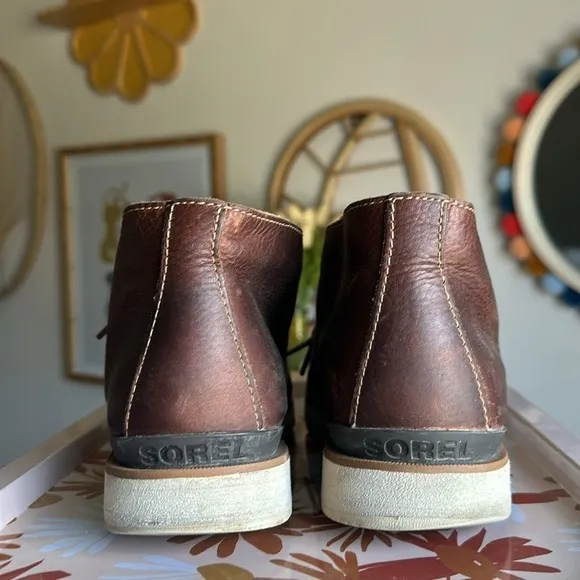 Sorel Men’s Kezar Chukka Leather Boots Size US 8