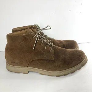 SOREL Men's Madson Chukka waterproof suede boots Mens 14 Tan Lace Up