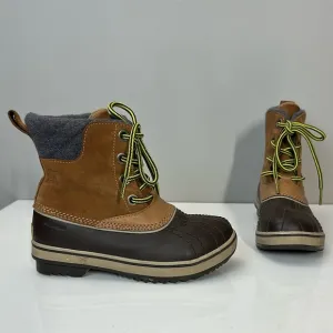 Sorel Slimpack ll  Brown Winter Boots Size 2
