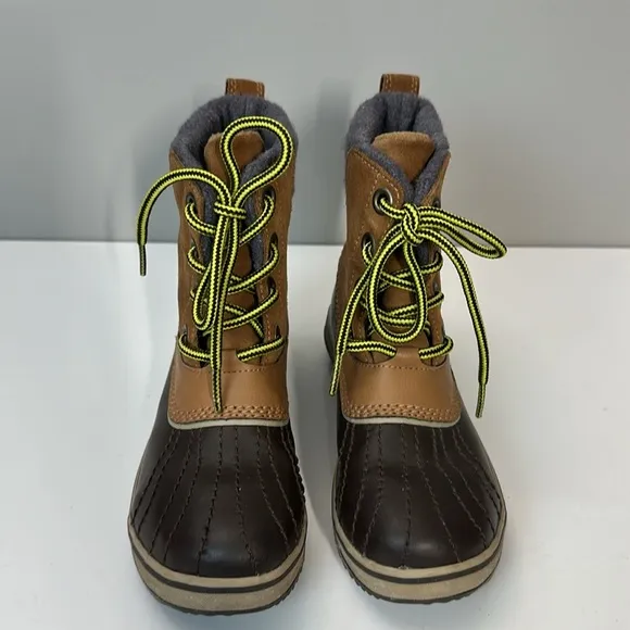 Sorel Slimpack ll  Brown Winter Boots Size 2