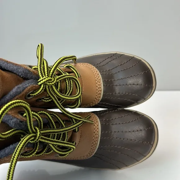 Sorel Slimpack ll  Brown Winter Boots Size 2