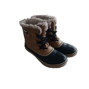 Sorel Tivoli 11 Faux Fur Suede Waterproof Boots