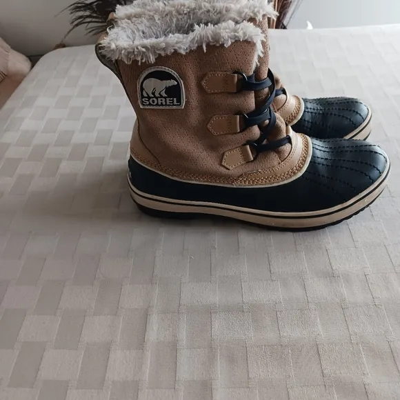 Sorel Tivoli 11 Faux Fur Suede Waterproof Boots