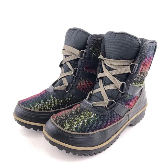 Sorel Tivoli II Blanket Winter Snow Boots 8