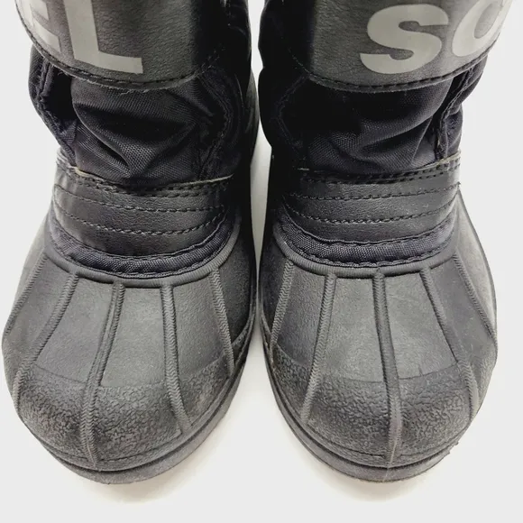 Sorel Toddler's Snow Commander Boots Black Size 11