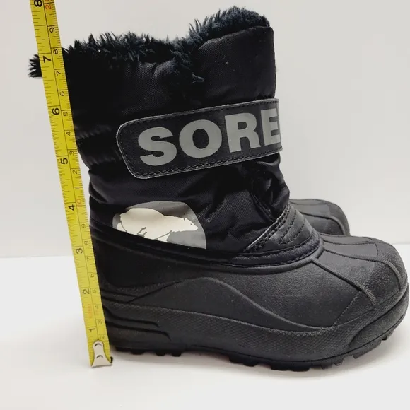Sorel Toddler's Snow Commander Boots Black Size 11