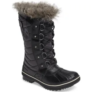 SOREL Tofino II Faux Fur Lined Waterproof Boots Black Size 7