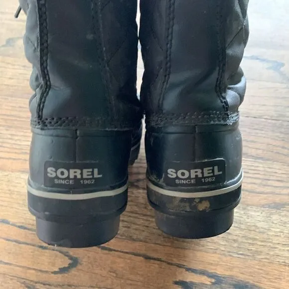 Sorel Tofino ll winter faux lined winter boots quilted shaft waterproof woman 7