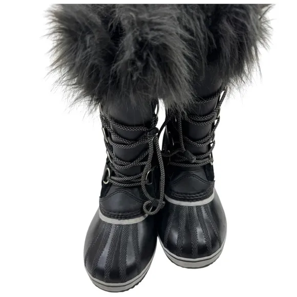 Sorel Waterproof Boots Joan of Arctic Black NY1966-013
