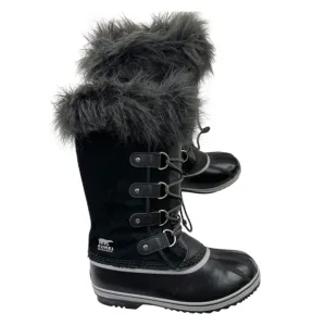 Sorel Waterproof Boots Joan of Arctic Black NY1966-013