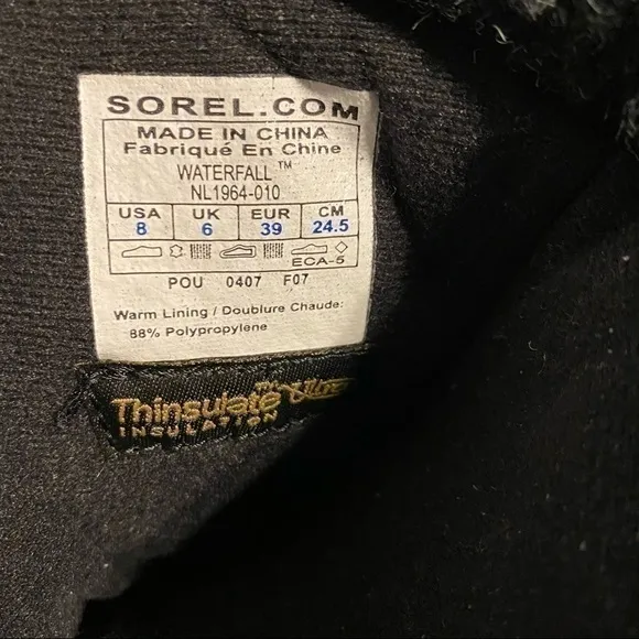 SOREL Waterproof Boots