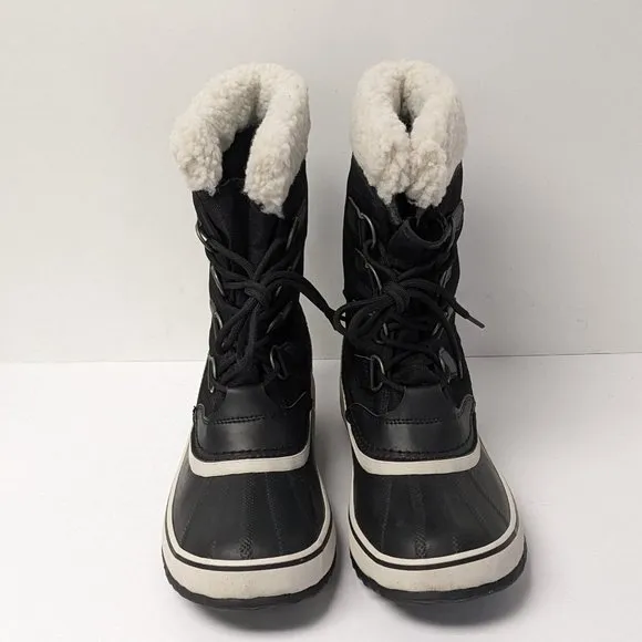 Sorel Winter Carnival Waterproof Snow Boots, Black, Women's 9.5 M