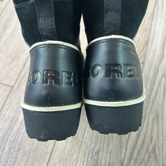 Sorel Women Boots Tivoli II Waterproof Suede Leather lace up boots 7