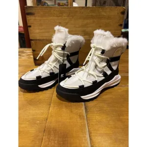 Sorel Women Ona RMX Glacy Boots Waterproof Insulated Snow Sea Salt/Blk 7.5 New