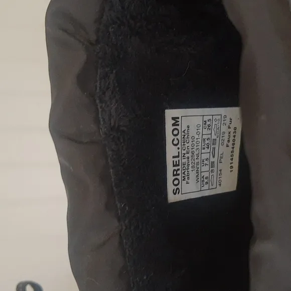 Sorel Women's 9.5 Kinetic Winter Insulated Snow Boots