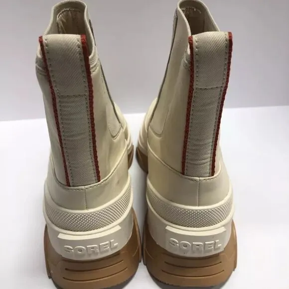 Sorel Women’s Brex, Natural Waterproof Chelsea Boots, Size 11M