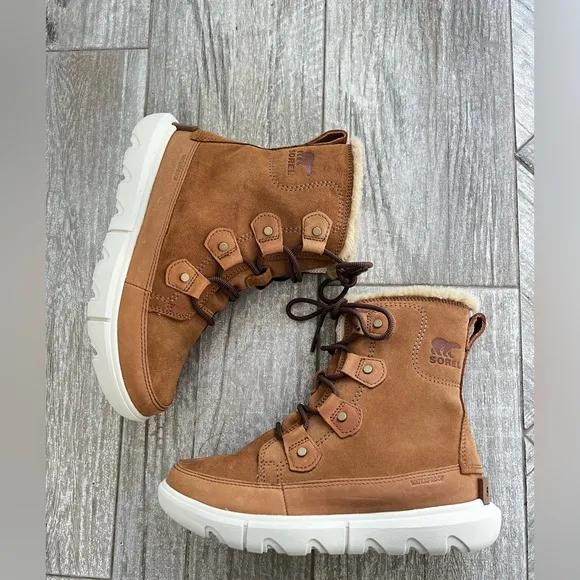 Sorel Women's Explorer Next Joan Waterproof Suede Boots