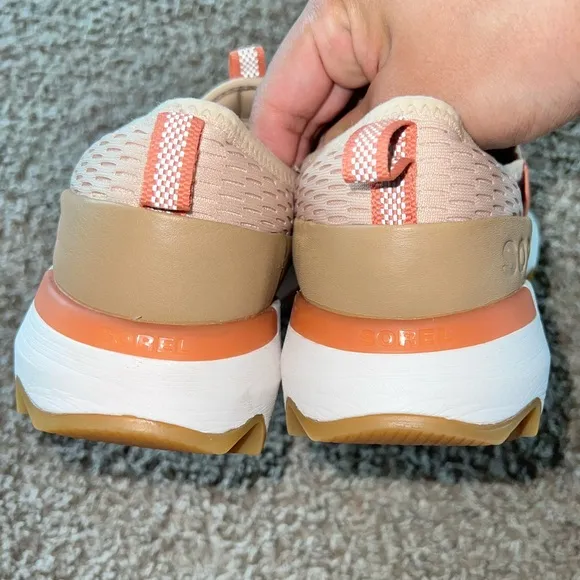 Sorel Women's Kinetic Impact Strap Shoes in Peach