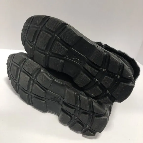 Sorel Women’s Snow Angel, Black Waterproof Winter Boots, Size 9M