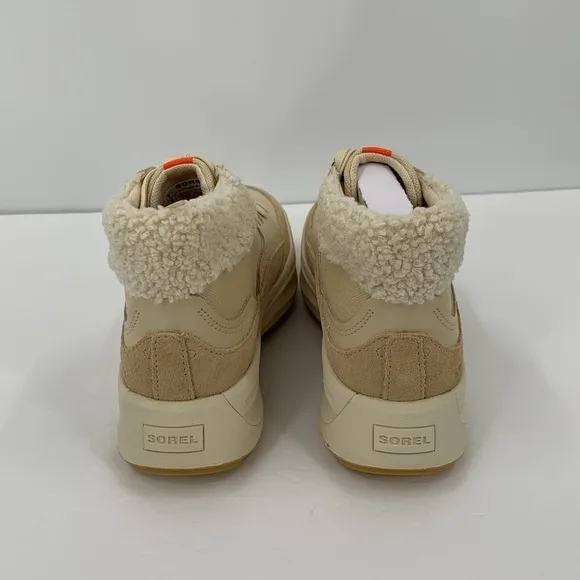 Sorel x Calia Out n About ONA mid sneaker boots winter waterproof tan new 8