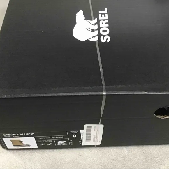 SOREL Yoot Pac TP Waterproof Insulated Snow Boot in Mesquite 9 kids