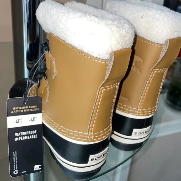 SOREL Yoot Pac TP Waterproof Insulated Snow Boot in Mesquite 9 kids