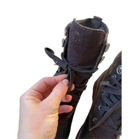 Sorel MEN'S CARIBOU STORM BOOTS size 11 Waterproof Winter leather